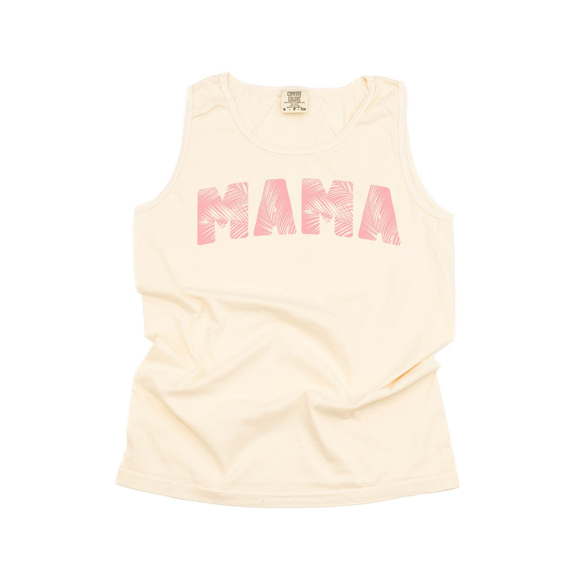 Tropical Palm - Mama - Comfort Colors TANK