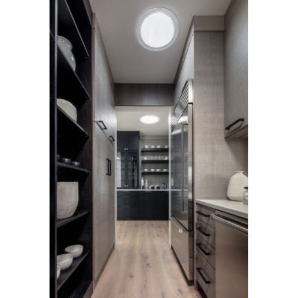 VELUX Flexible Sun Tunnel Skylight - Acrylic Dome and Low Profile Metal Flashing