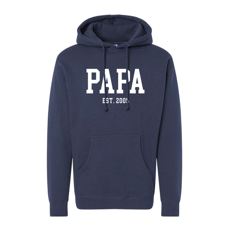 Midweight Father's Day HOODIE - EST. - Select Your Name and Year