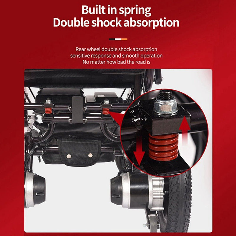 PCMOS DYW459 500W Portable Electric Lightweight Motorized Wheelchair (SAK74312)