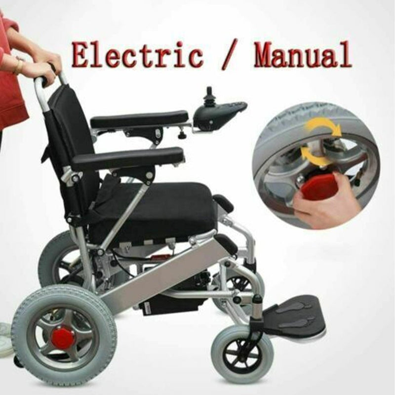 PCMOS WD602 17.5" Heavy Duty Electric Motorized Lightweight Wheelchair, 250LBS (97658124)