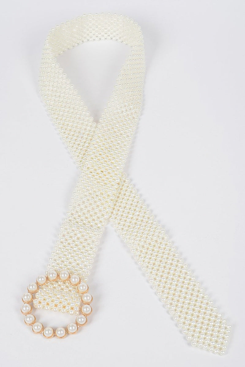Pearl Beads Belt
