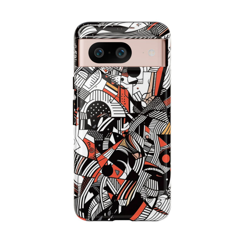 ABSTRACT DOODLE #3 | Tough Phone Case