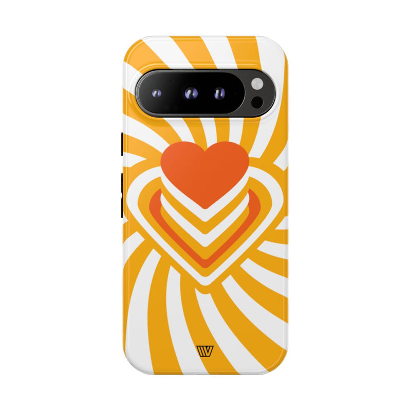 HEART RAY STACK | Tough Phone Case