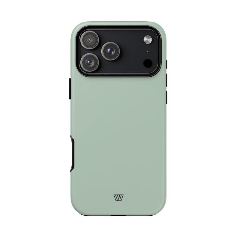 PASTEL GREEN SOLID | Tough Phone Case