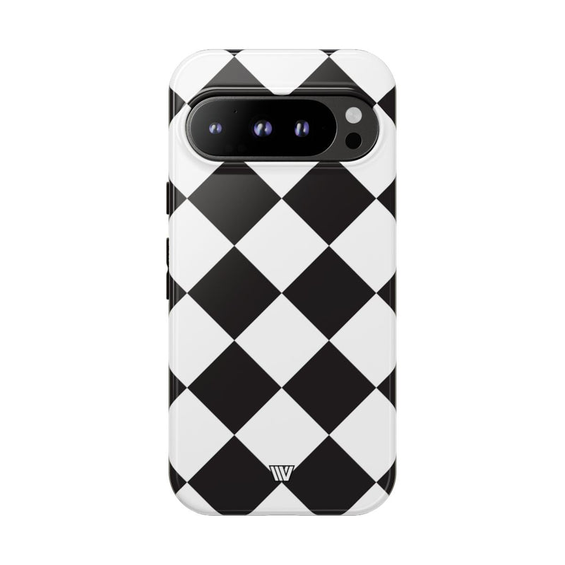BLACK & WHITE DIAMOND | Tough Phone Case