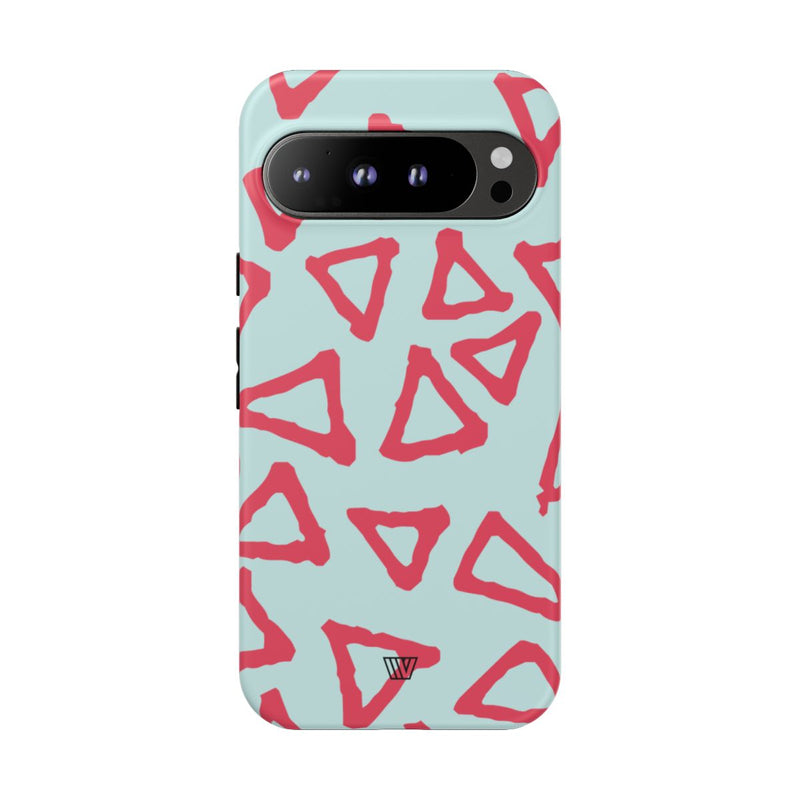 TRIANGLE DOODLE | Tough Phone Case