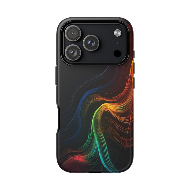 COLORFUL ABSTRACT LINES | Tough Phone Case