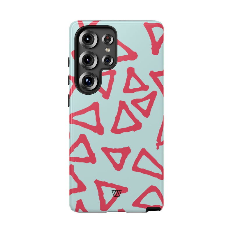 TRIANGLE DOODLE | Tough Phone Case
