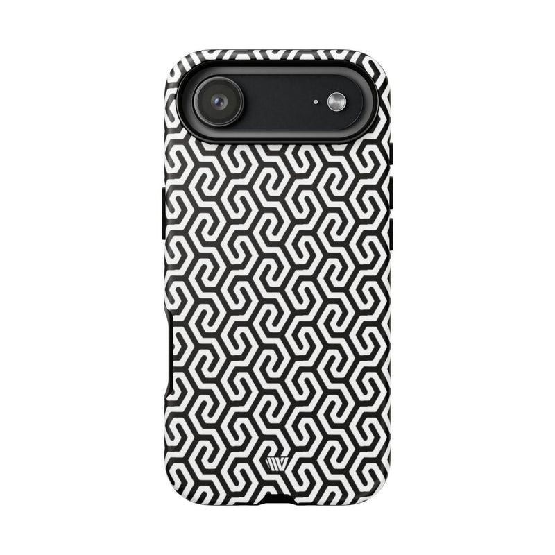 TWISTED GRID | Tough Phone Case