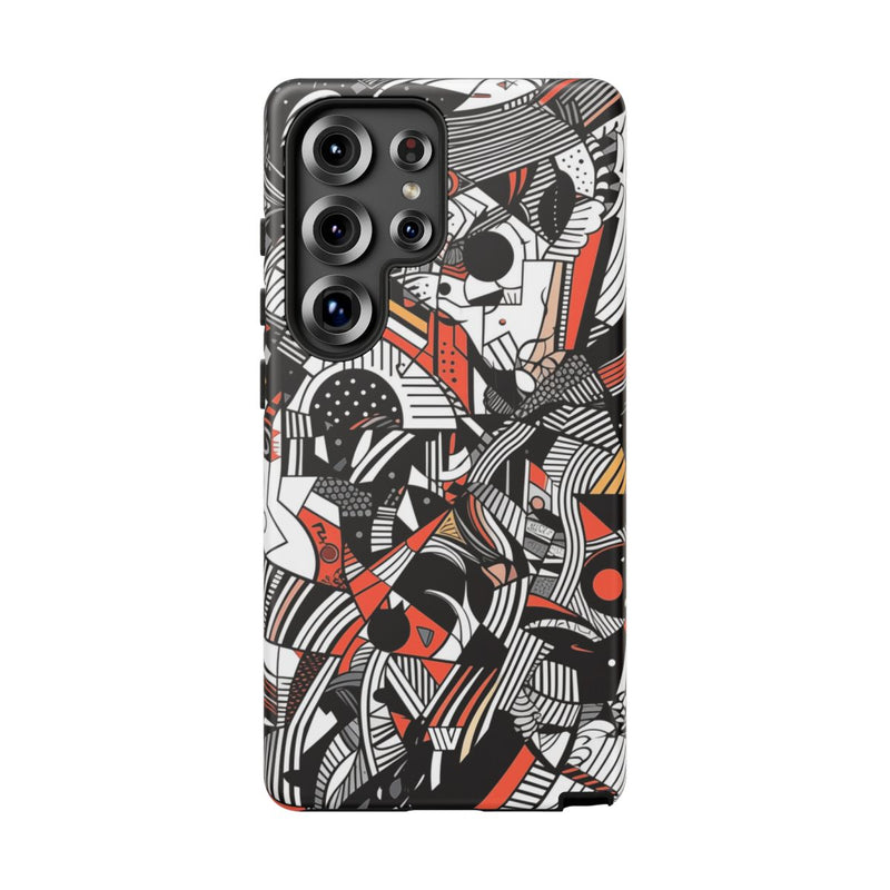 ABSTRACT DOODLE #3 | Tough Phone Case