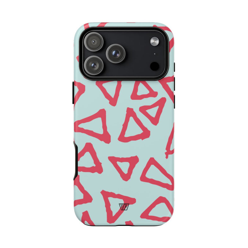 TRIANGLE DOODLE | Tough Phone Case