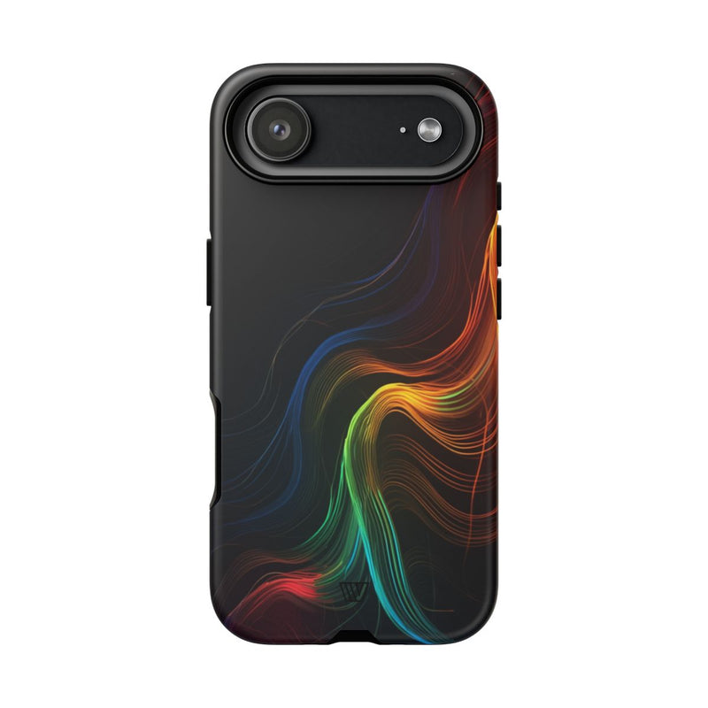 COLORFUL ABSTRACT LINES | Tough Phone Case