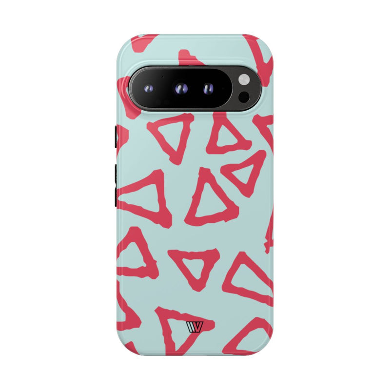 TRIANGLE DOODLE | Tough Phone Case