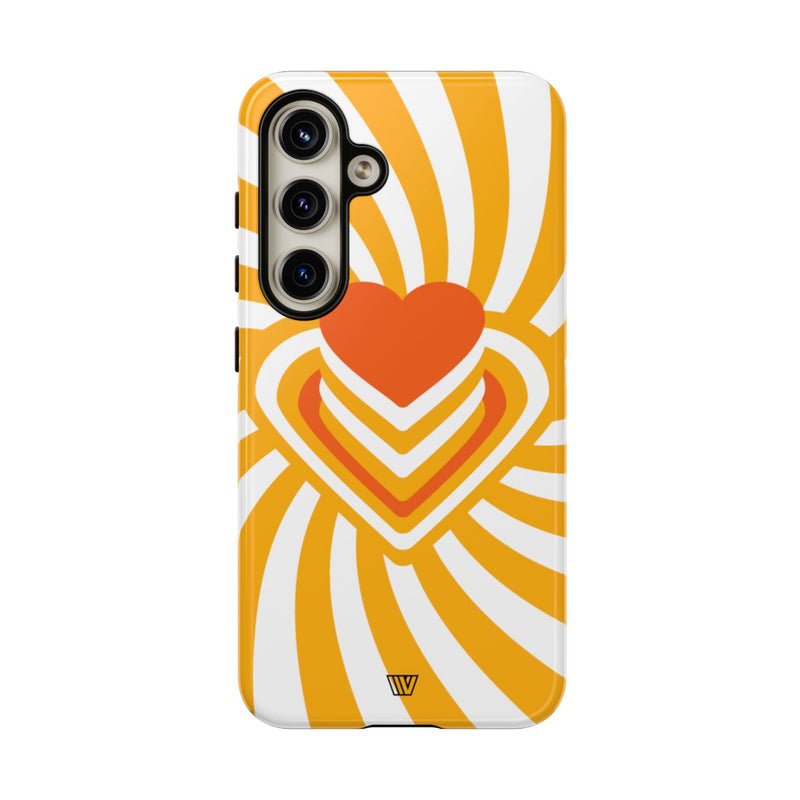 HEART RAY STACK | Tough Phone Case
