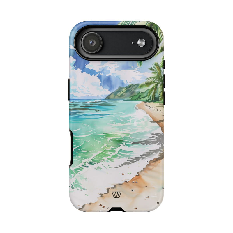 WATERCOLOR BEACH | Tough Phone Case