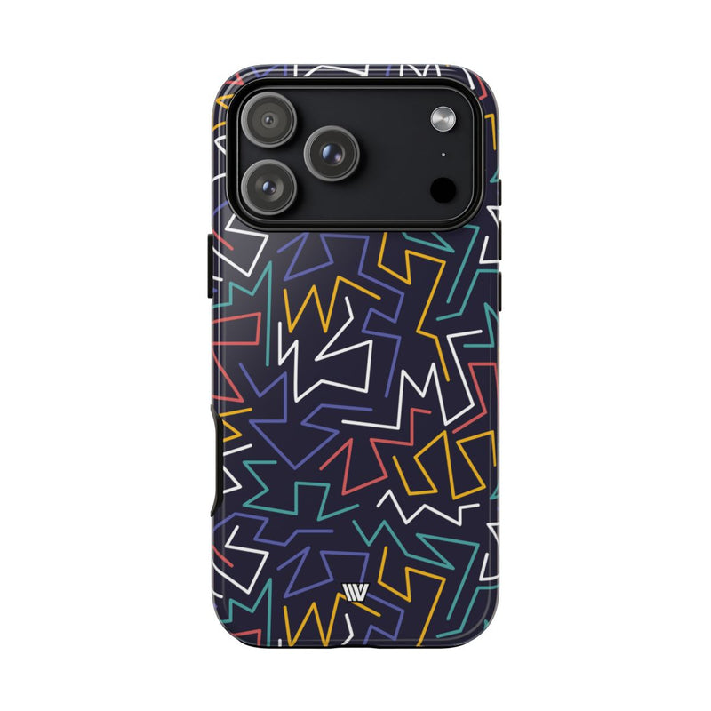 ZIGZAG NIGHT | Tough Phone Case