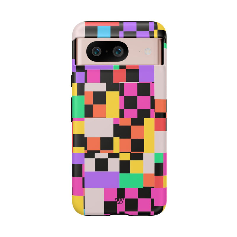 MASHED UP CHECKERBOARD | Tough Phone Case