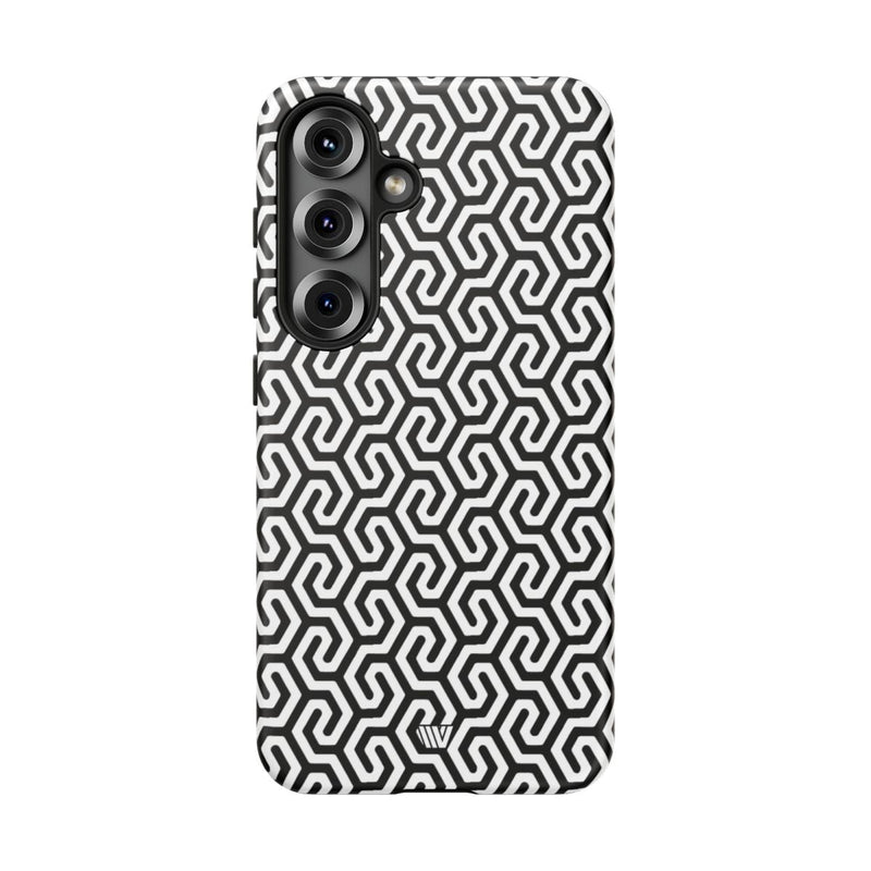 TWISTED GRID | Tough Phone Case
