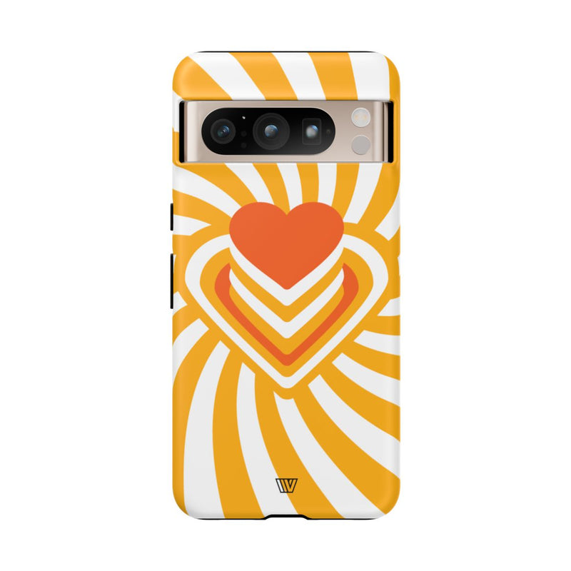 HEART RAY STACK | Tough Phone Case