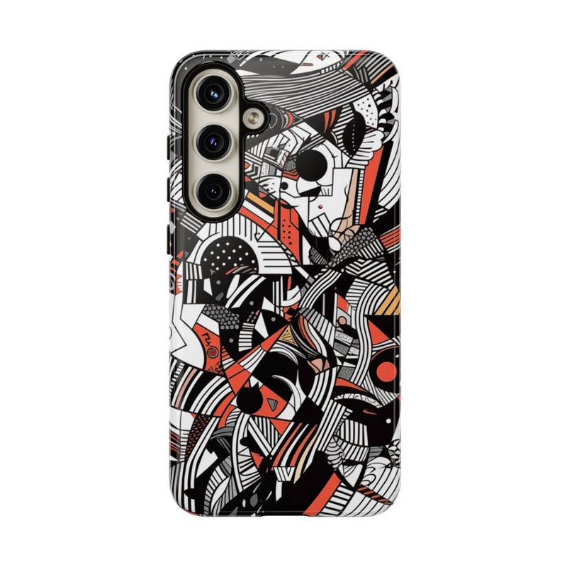 ABSTRACT DOODLE #3 | Tough Phone Case