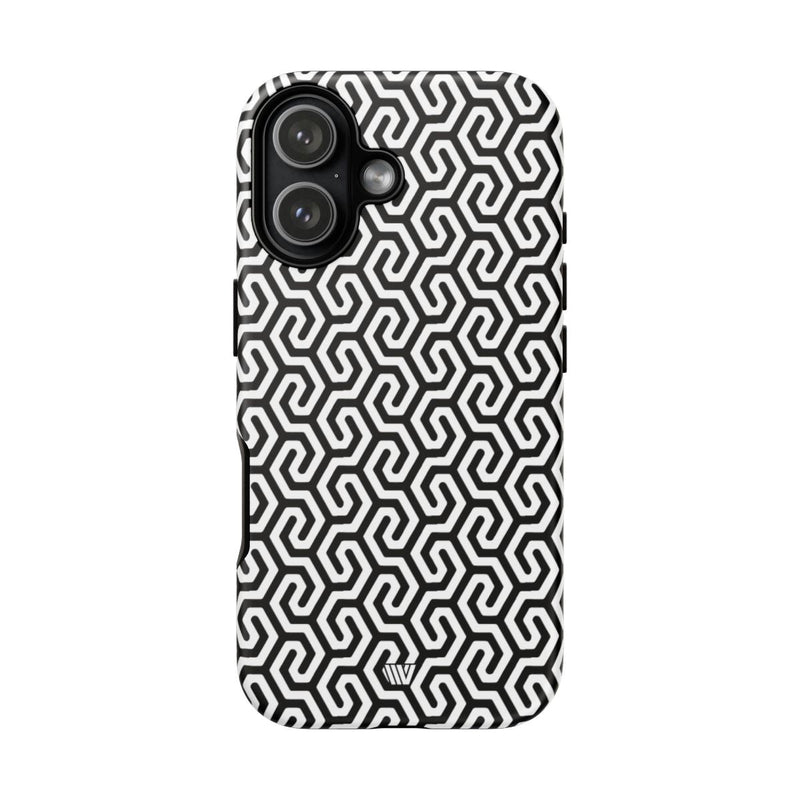 TWISTED GRID | Tough Phone Case