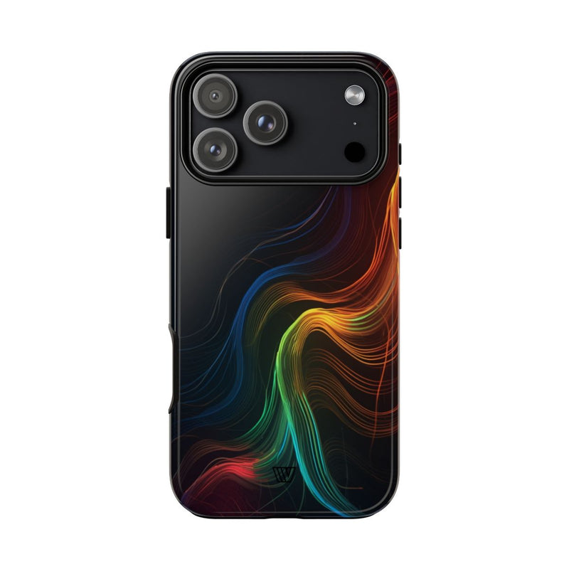 COLORFUL ABSTRACT LINES | Tough Phone Case
