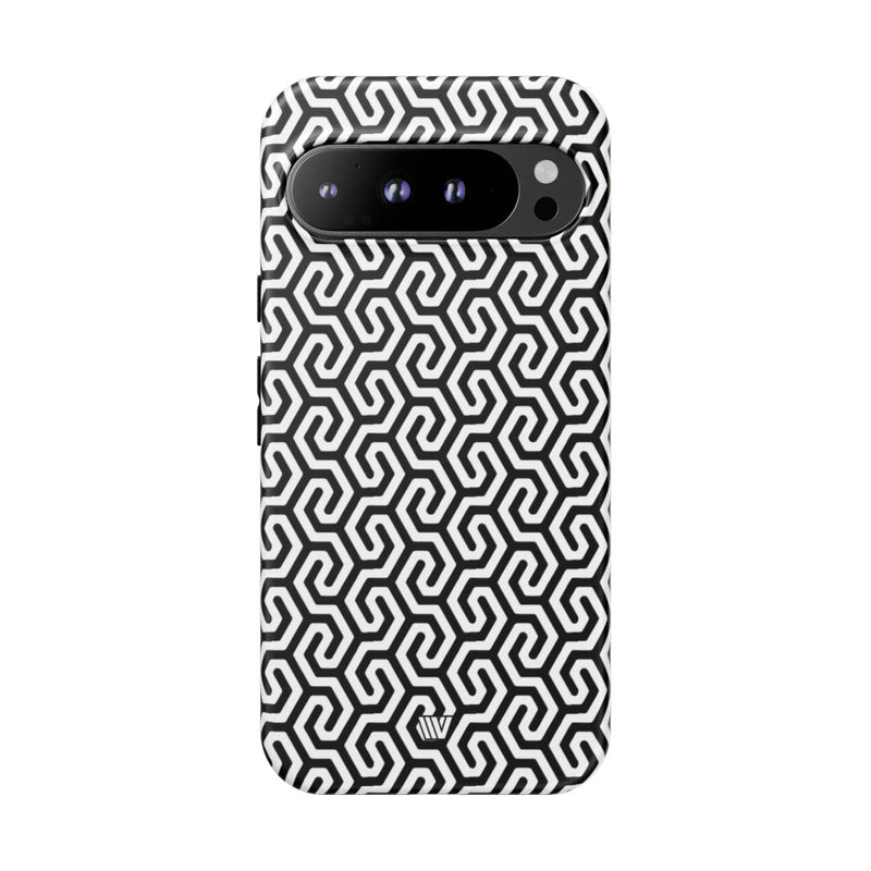 TWISTED GRID | Tough Phone Case