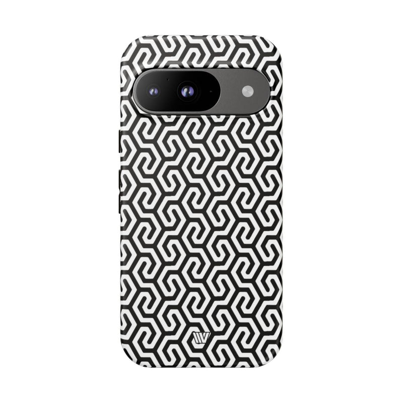 TWISTED GRID | Tough Phone Case