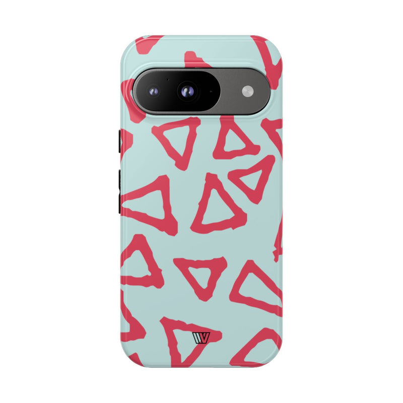 TRIANGLE DOODLE | Tough Phone Case