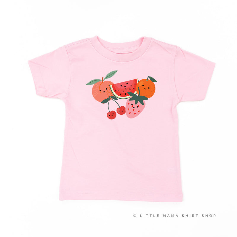 Group of Smiley Fruit - Child Tee