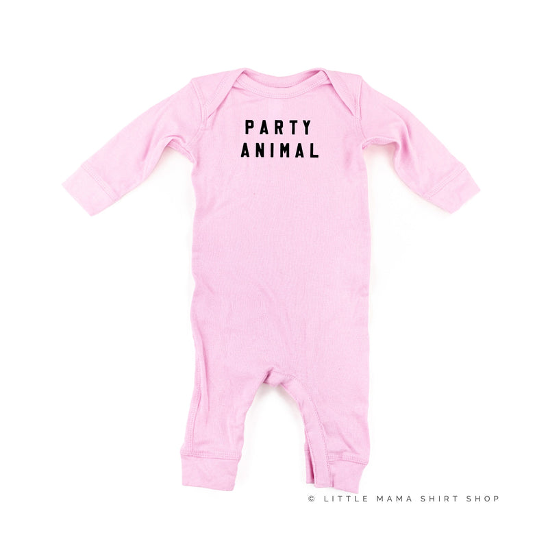 Party Animal - Block Font - Baby Sleeper