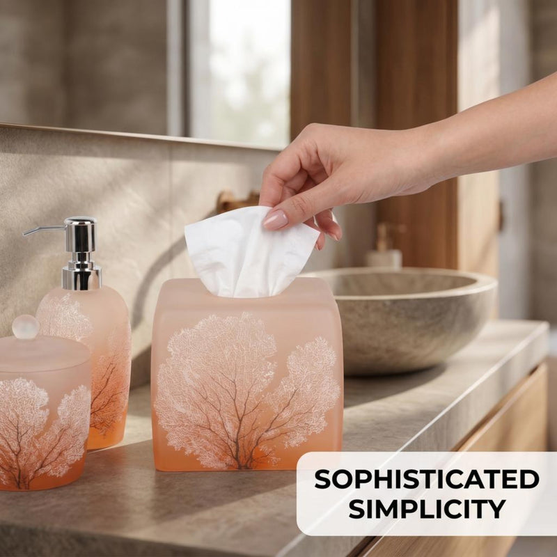 The Carruthers Collection – Elegant Modern Bathroom Décor Accessories Set of 6
