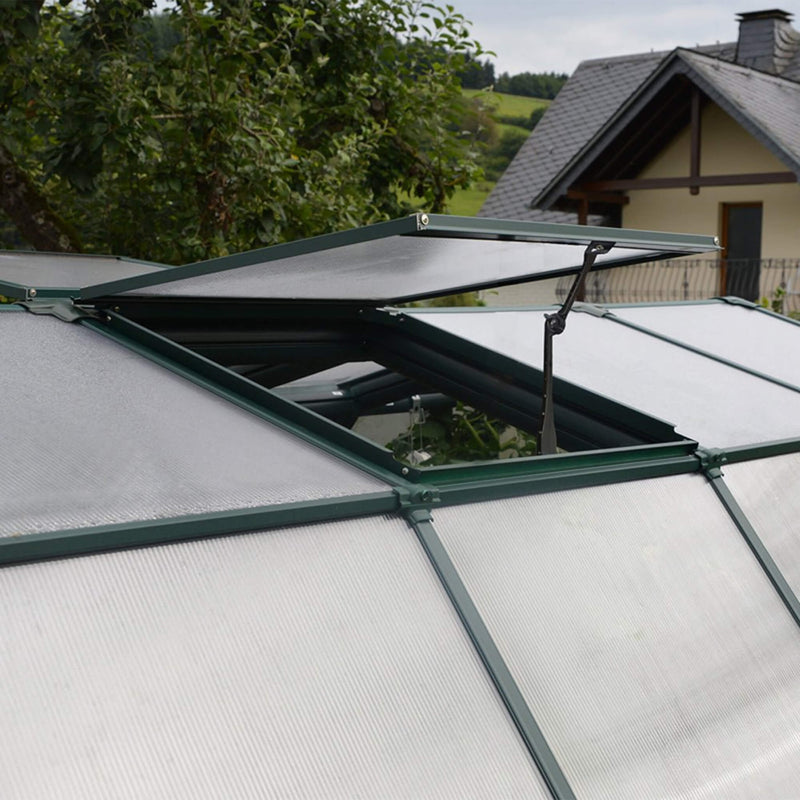 [08X20FT] Extra Large Barn-Style Weatherproof Walk-In Greenhouse With Roof Vents (SAK85716)