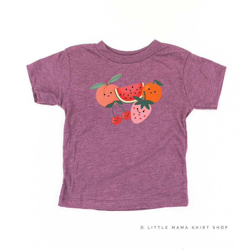 Group of Smiley Fruit - Child Tee