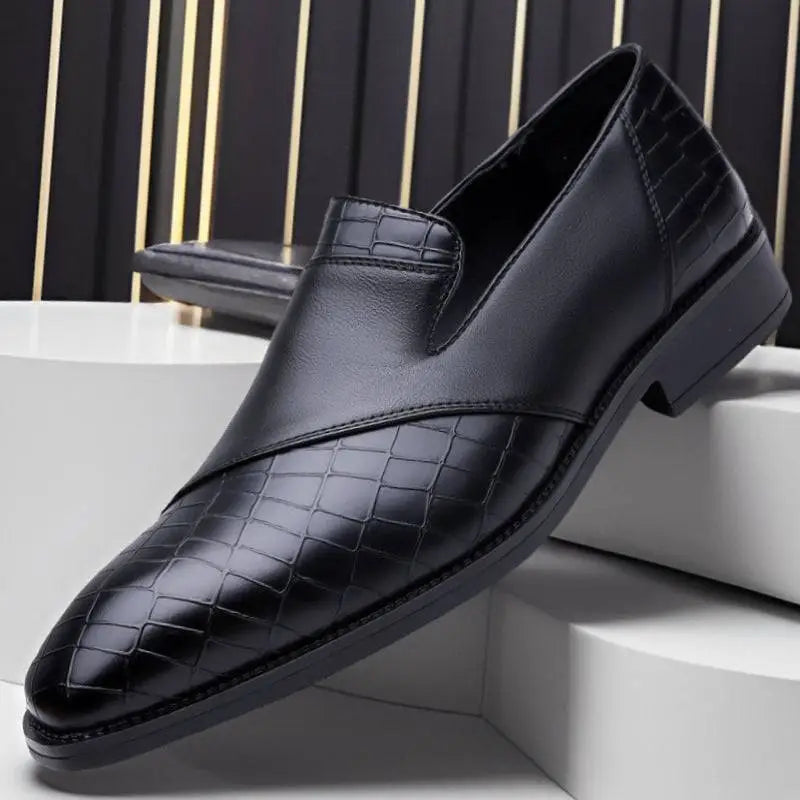 Plus Size British Business Dress Leather Shoes