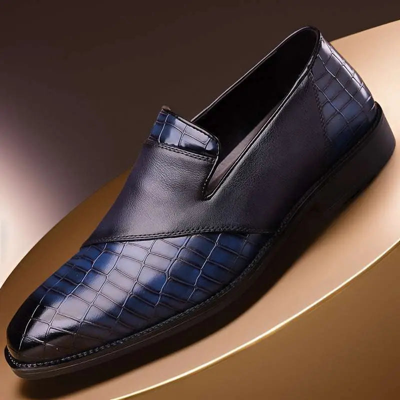 Plus Size British Business Dress Leather Shoes