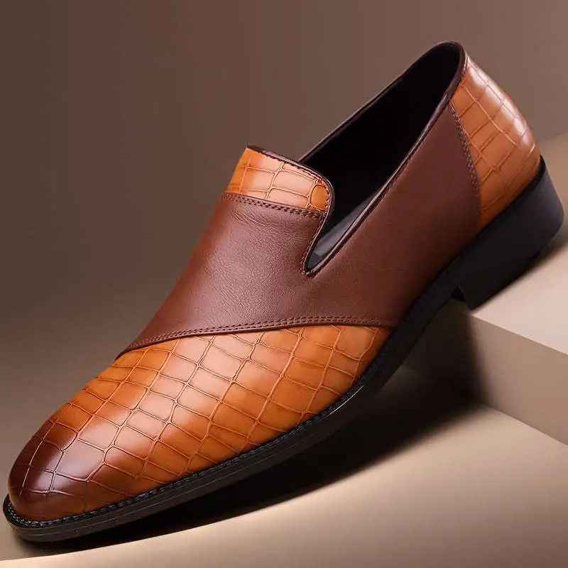 Plus Size British Business Dress Leather Shoes