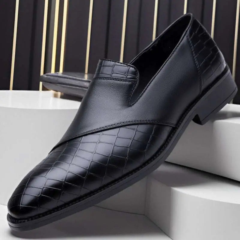 Plus Size British Business Dress Leather Shoes