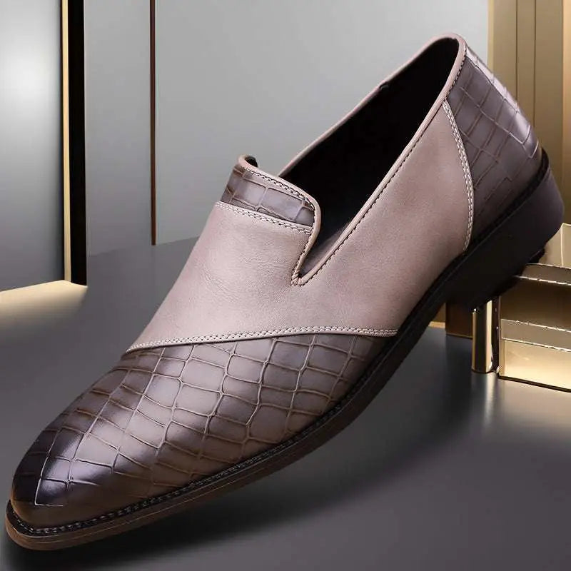 Plus Size British Business Dress Leather Shoes