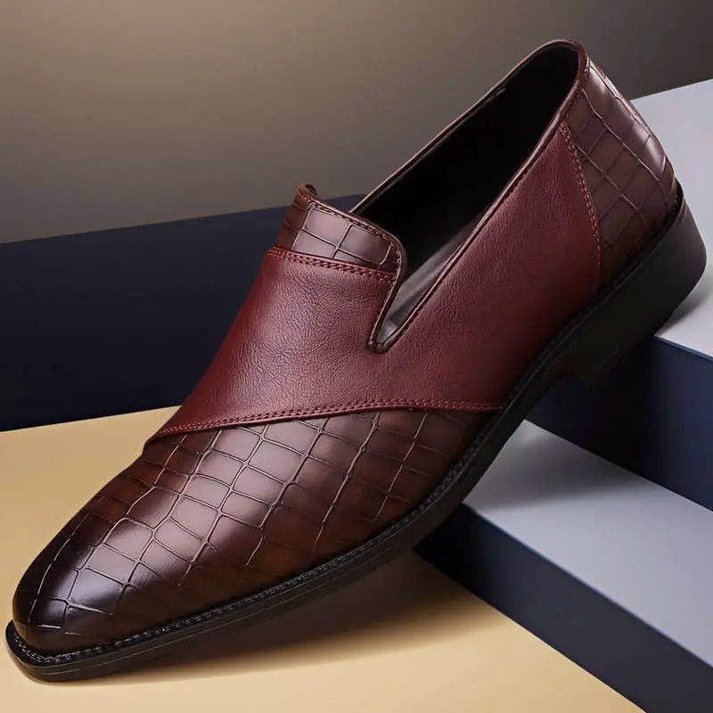 Plus Size British Business Dress Leather Shoes