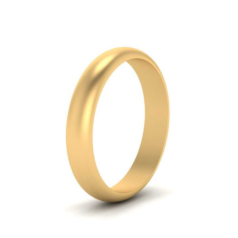 Low Dome 6mm Men Wedding Band