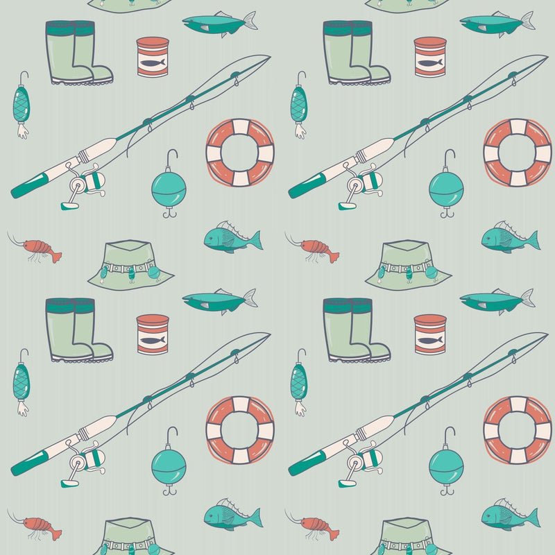 Fishing Poles Polo Romper