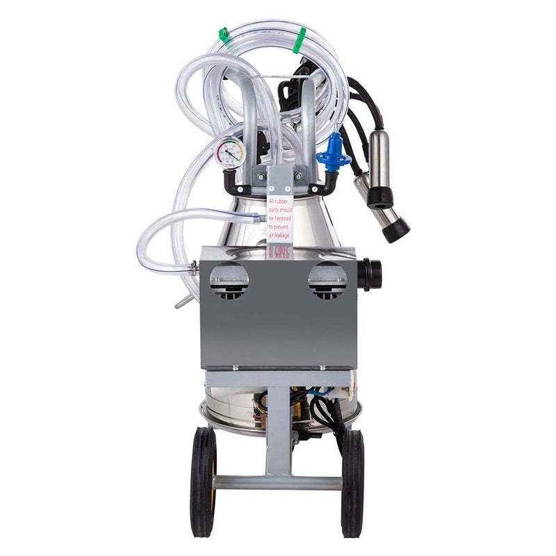 Premium Electric Cow Goat Milking Machine With Milk Bucket, 25L (95138427)