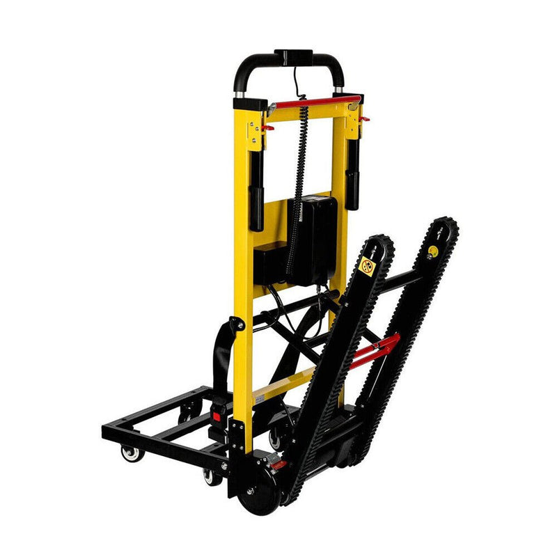 Premium Electric Stair Climbing Dolly Hand Truck Folding Cart With Wheels, 440LBS (SAK31825)