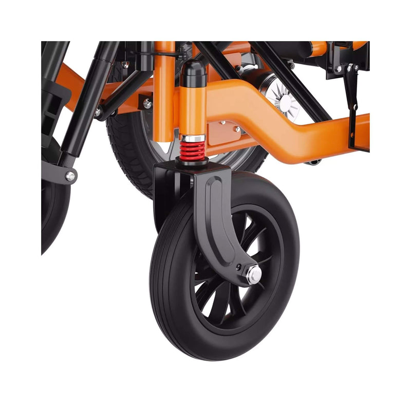 Premium Lightweight Electric Full Reclining Motorized Foldable Wheelchair (SAK91516)