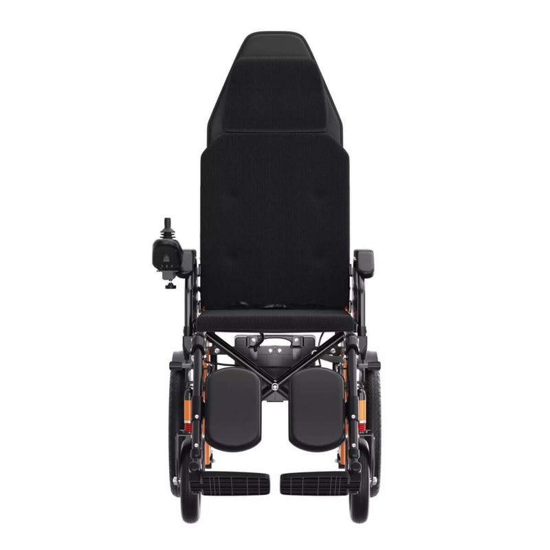 Premium Lightweight Electric Full Reclining Motorized Foldable Wheelchair (SAK91516)