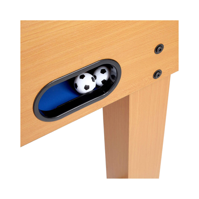 Premium 54-Inch Professional Wooden Foosball Table With Adjustable Leg Levelers (SAK95481)