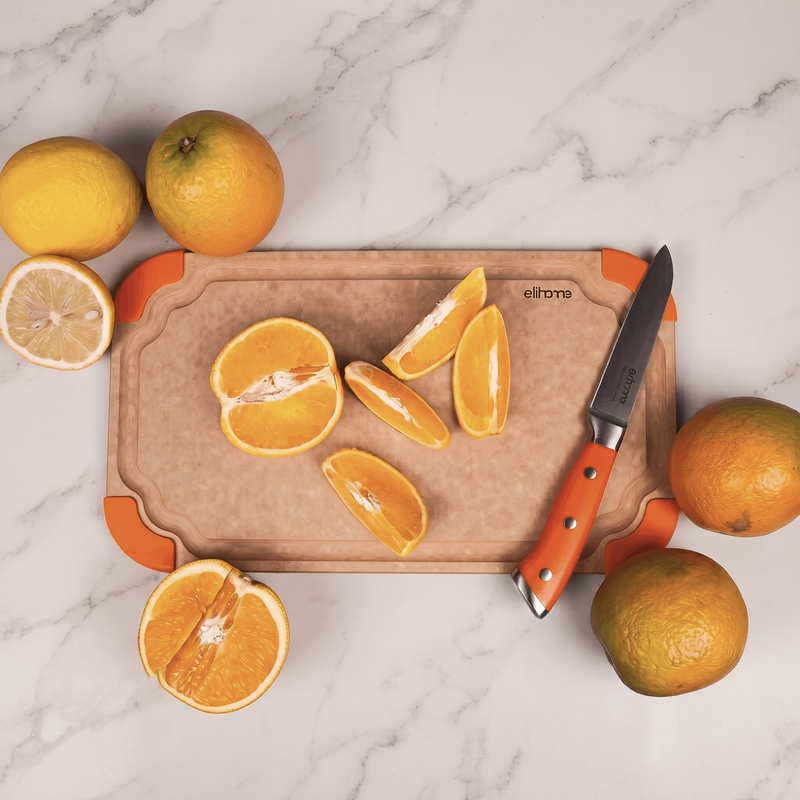 Premium Series Cutting Board - Non Slip & Color Code - Small