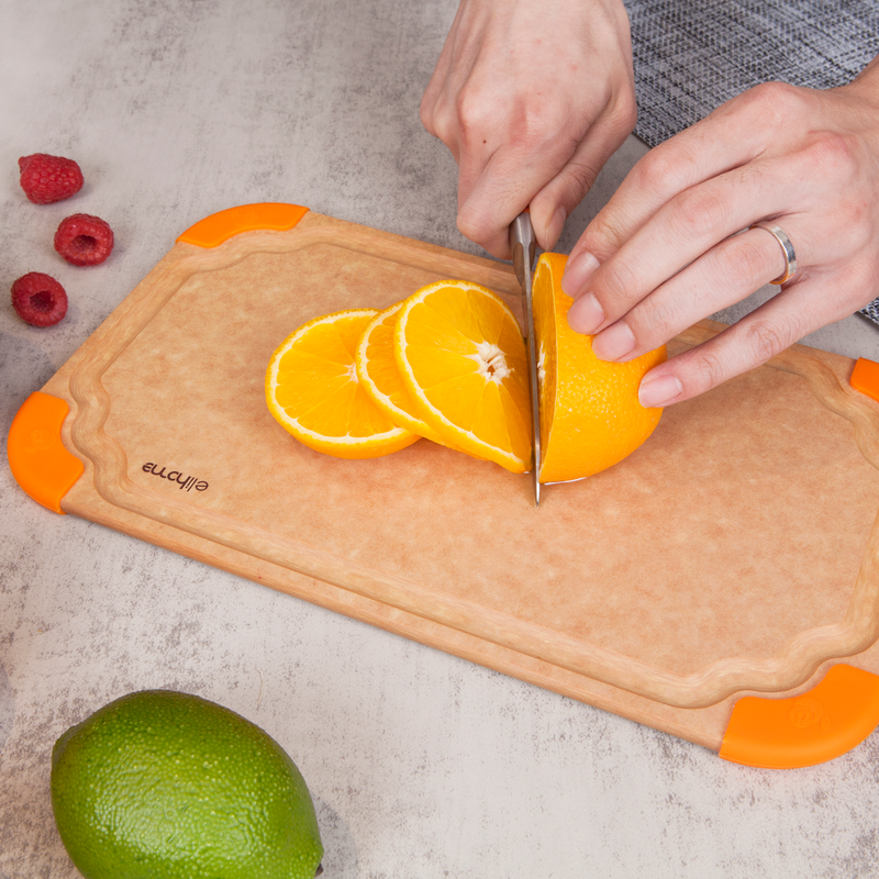 Premium Series Cutting Board - Non Slip & Color Code - Small